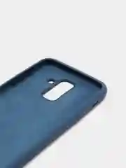 Темно-синий чехол Silicone Case Samsung A9, A8, A8+, A7, A72, A70, A6, A6+, A5, A52, A51, A50