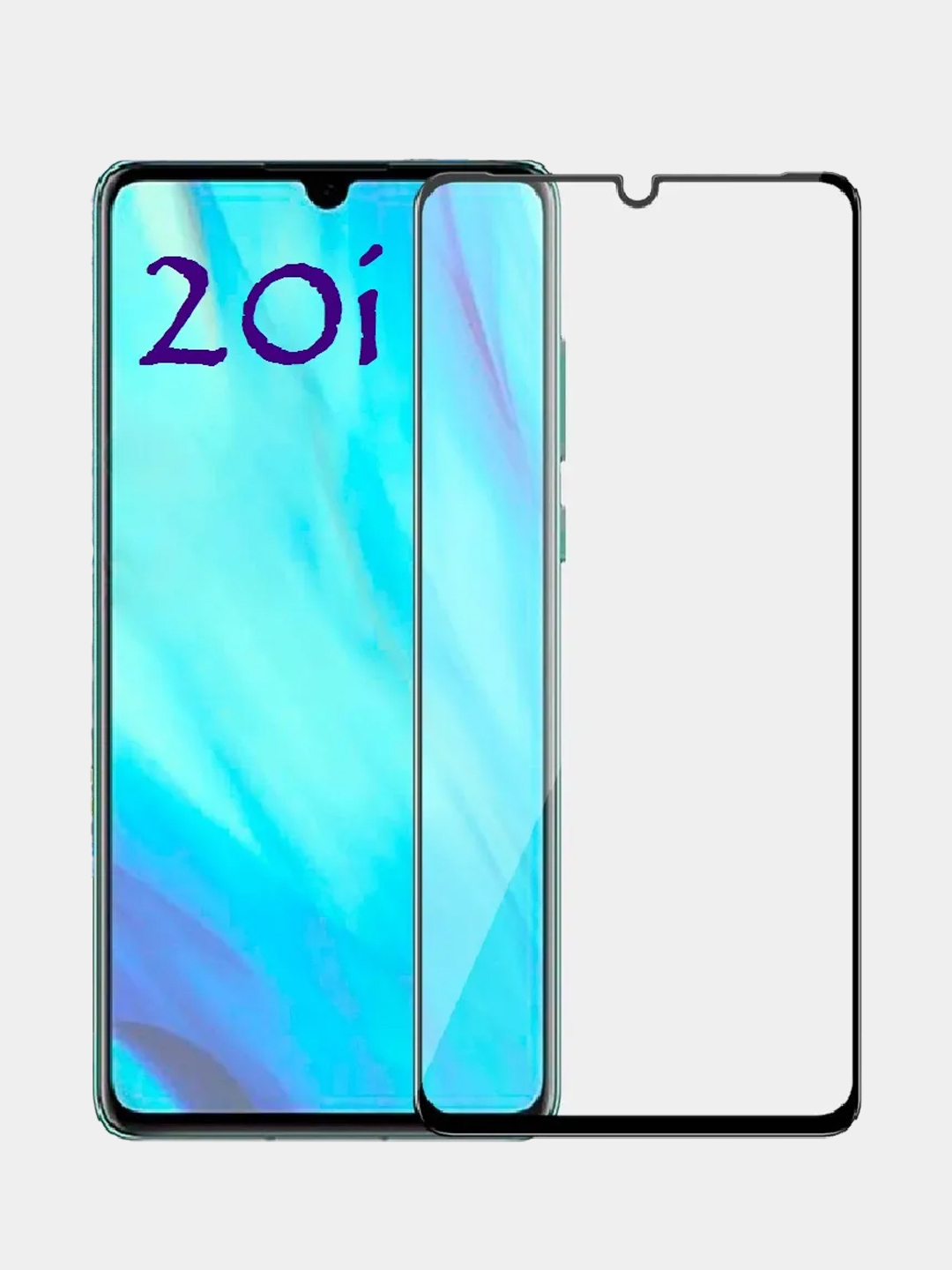 Защитное стекло для Honor 20, 5D купить по цене 139 ₽ в интернет-магазине  KazanExpress