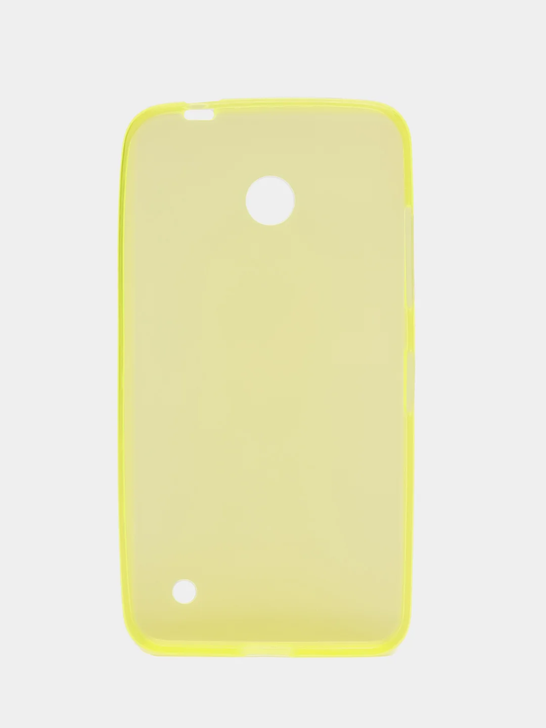 Лимонный силиконовый чехол для Nokia Lumia 630