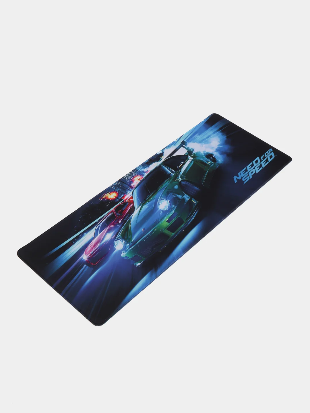 Темно-синий коврик игровой для мыши и клавиатуры авто, NFS Need for Speed, Forza Horizon, с машиной