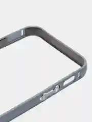 Серебряный бампер алюминевый для iPhone 5, 5S, SE
