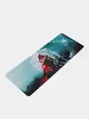 Зелёный хаки игровой коврик для мыши клавиатуры, 3 принта, по мотивам игры Assassins Creed "Ассасин крид"