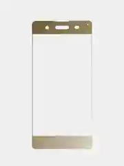 Золотой защитное стекло SONY XA