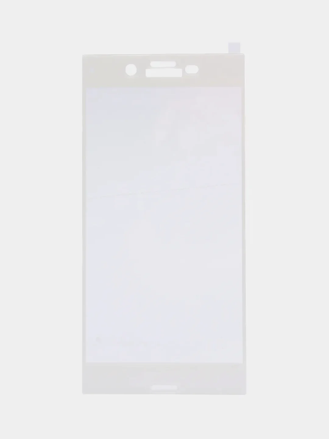 Белый защитное стекло SONY XZ