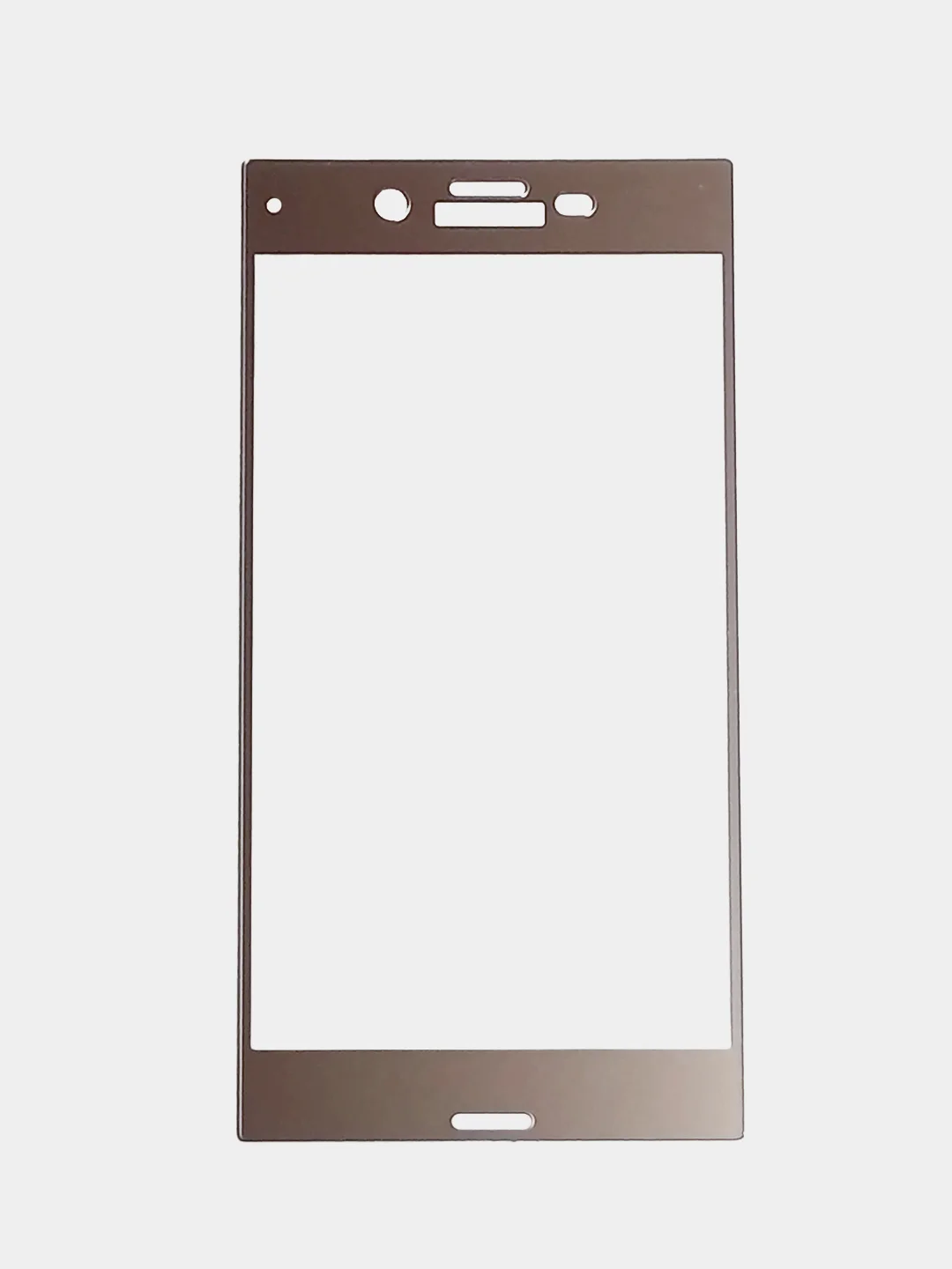 Золотой защитное стекло SONY XZ