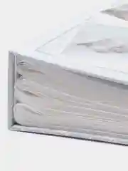 Серебряный фотоальбом на 100 фото (10 х 15 см)
