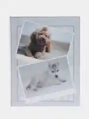 Серебряный фотоальбом на 100 фото (10 х 15 см)