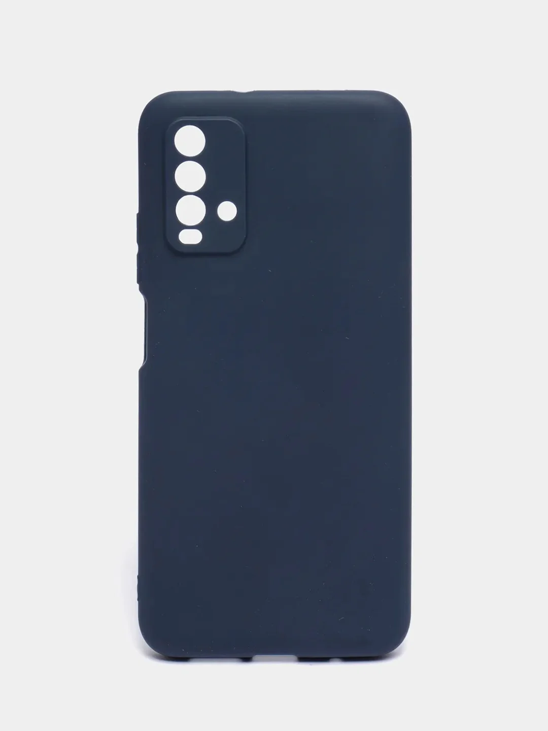 Темно-синий силиконовый чехол для Xiaomi Redmi 9T (Сяоми редми 9Т)