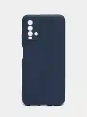 Темно-синий силиконовый чехол для Xiaomi Redmi 9T (Сяоми редми 9Т)