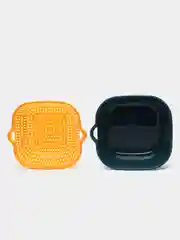 Двойная пластиковая сливная корзина для фруктов и овощей
