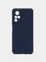 Синий чехол Infinix ZERO X PRO, силиконовый (Инфиникс Зеро Х Про)