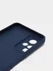 Синий чехол Infinix ZERO X PRO, силиконовый (Инфиникс Зеро Х Про)