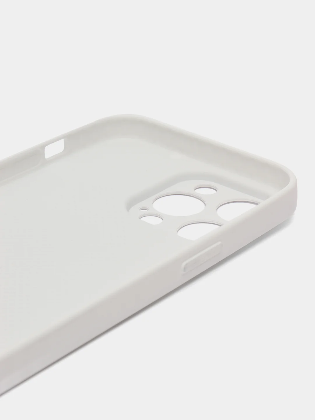 Белый чехол iPhone 11, 12, 13 Pro Max, 14 Plus, твердый пластиковый глянцевый под стекло