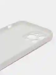 Белый чехол iPhone 11, 12, 13 Pro Max, 14 Plus, твердый пластиковый глянцевый под стекло