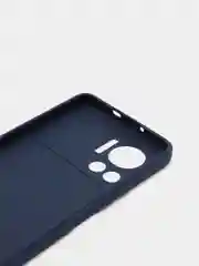 Синий чехол для Infinix NOTE 12 VIP (Инфиникс Нот 12 Вип), силиконовый