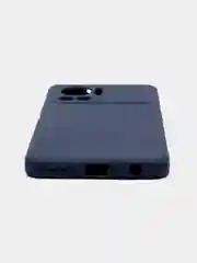 Синий чехол для Infinix NOTE 12 VIP (Инфиникс Нот 12 Вип), силиконовый