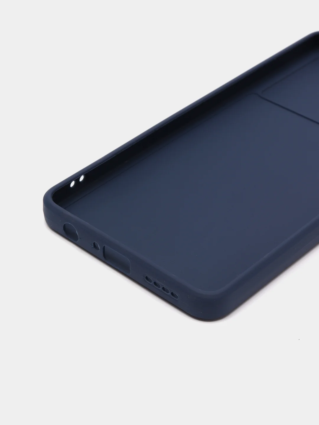 Синий чехол для Infinix NOTE 12 VIP (Инфиникс Нот 12 Вип), силиконовый
