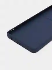 Синий чехол для Infinix NOTE 12 VIP (Инфиникс Нот 12 Вип), силиконовый