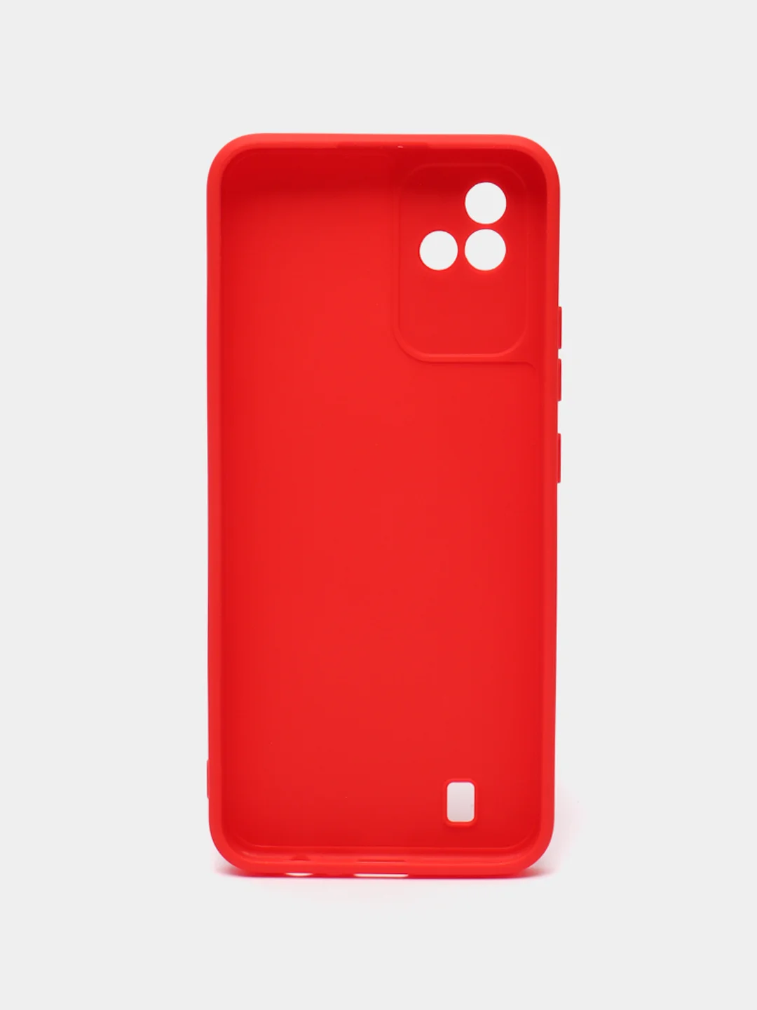 Красный чехол Realme NARZO 50i / Реалми Нарзо 50 ай, силиконовый