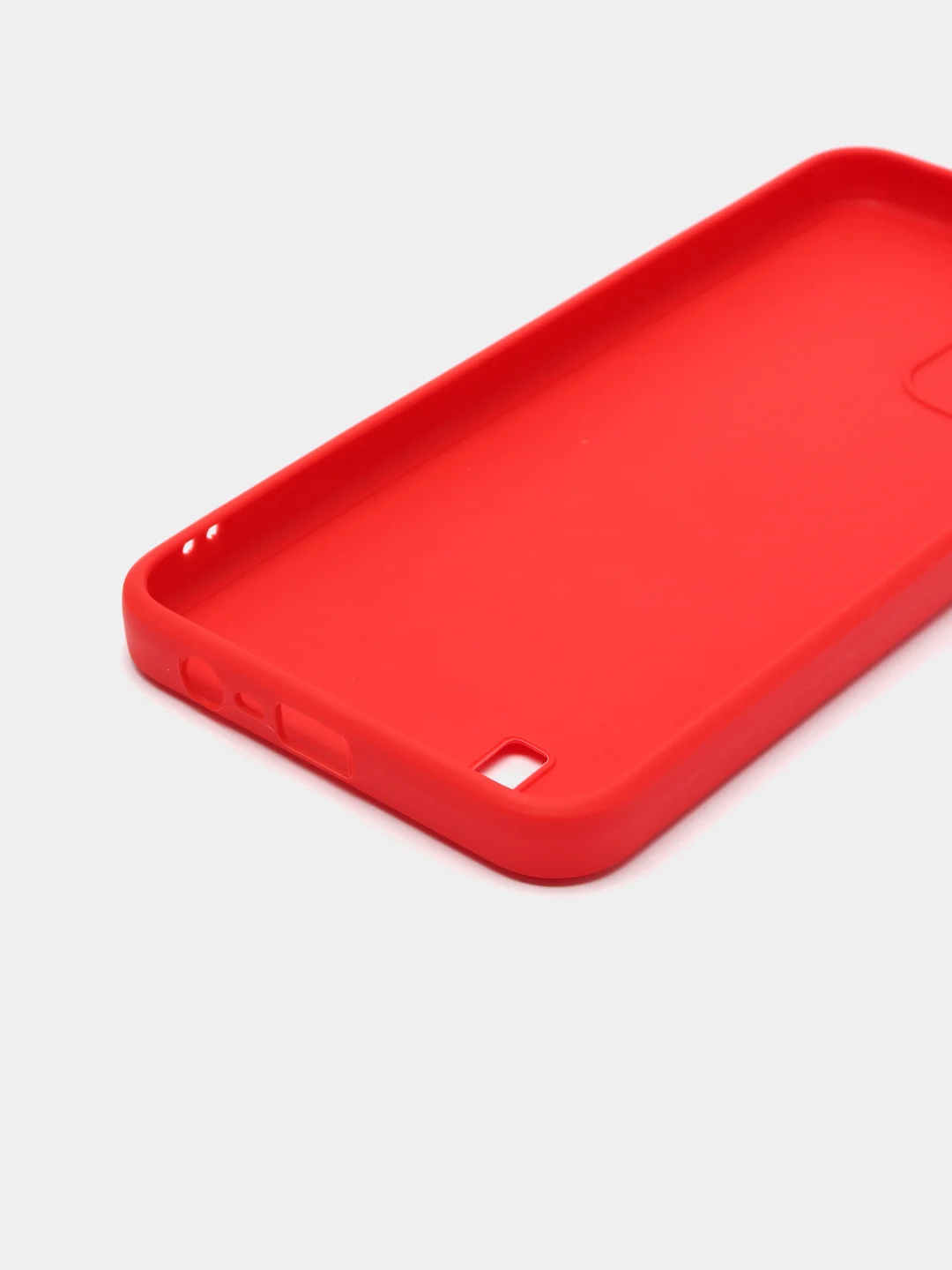 Красный чехол Realme NARZO 50i / Реалми Нарзо 50 ай, силиконовый