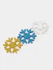 Желтый снежинки из фоамирана
