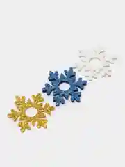 Рыжий снежинки из фоамирана