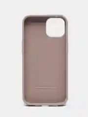Бежевый меланж чехол Silicone Case для iPhone 14, 14 Pro, 14 Plus, 14 Pro Max, с закрытым низом