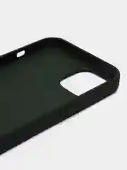 Тёмно-зелёный чехол Silicone Case для iPhone 14, 14 Pro, 14 Plus, 14 Pro Max, с закрытым низом