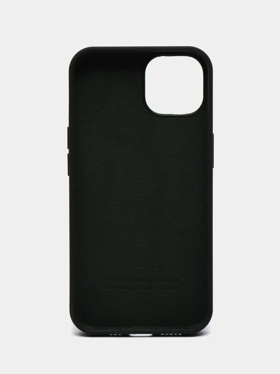 Тёмно-зелёный чехол Silicone Case для iPhone 14, 14 Pro, 14 Plus, 14 Pro Max, с закрытым низом