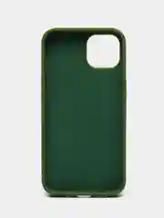 Лесной зеленый чехол Silicone Case для iPhone 14, 14 Pro, 14 Plus, 14 Pro Max, с закрытым низом