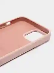 Коралловый меланж чехол Silicone Case для iPhone 14, 14 Pro, 14 Plus, 14 Pro Max, с закрытым низом