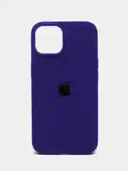 Фиолетовый чехол Silicone Case для iPhone 14, 14 Pro, 14 Plus, 14 Pro Max, с закрытым низом