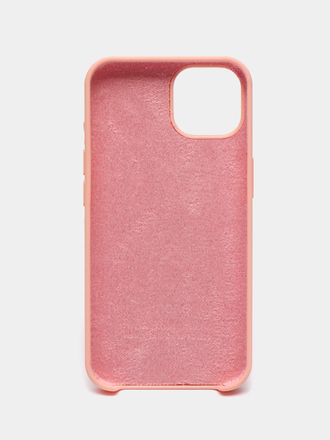 Розовый чехол Silicone Case для iPhone 14, 14 Pro, 14 Plus, 14 Pro Max, с закрытым низом