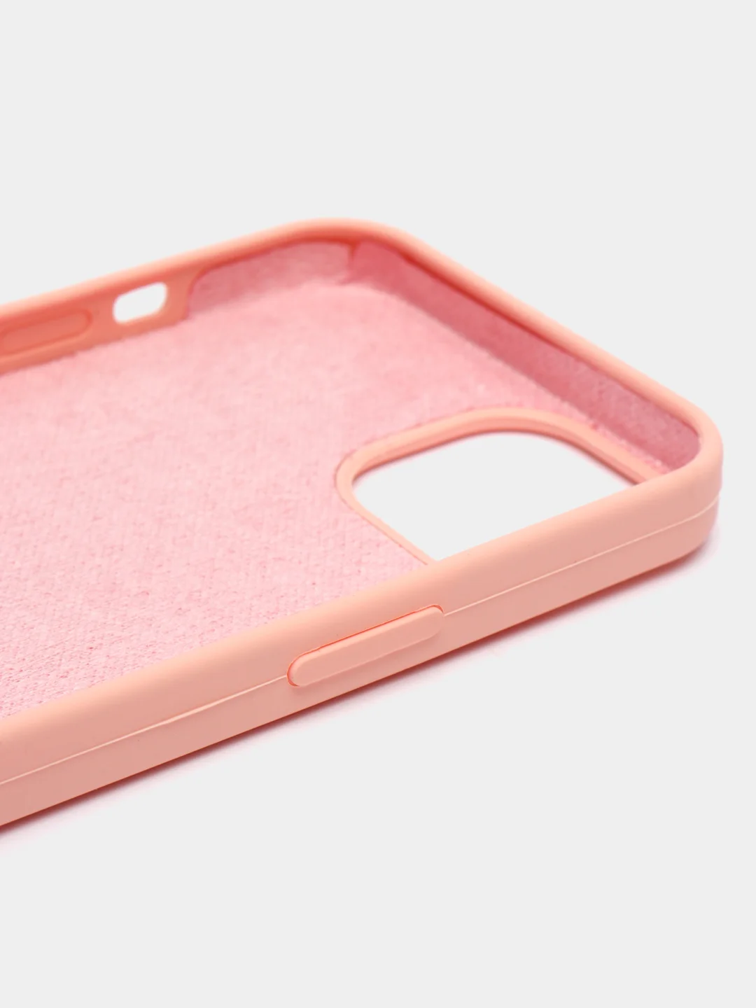 Розовый чехол Silicone Case для iPhone 14, 14 Pro, 14 Plus, 14 Pro Max, с закрытым низом