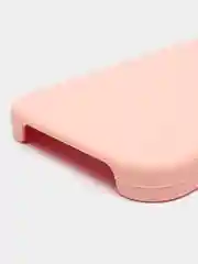 Розовый чехол Silicone Case для iPhone 14, 14 Pro, 14 Plus, 14 Pro Max, с закрытым низом