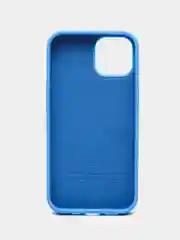 Голубой чехол Silicone Case для iPhone 14, 14 Pro, 14 Plus, 14 Pro Max, с закрытым низом