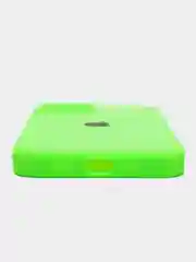 Лайм чехол Silicone Case для iPhone 14, 14 Pro, 14 Plus, 14 Pro Max, с закрытым низом
