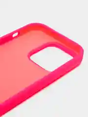 Фуксия чехол Silicone Case для iPhone 14, 14 Pro, 14 Plus, 14 Pro Max, с закрытым низом