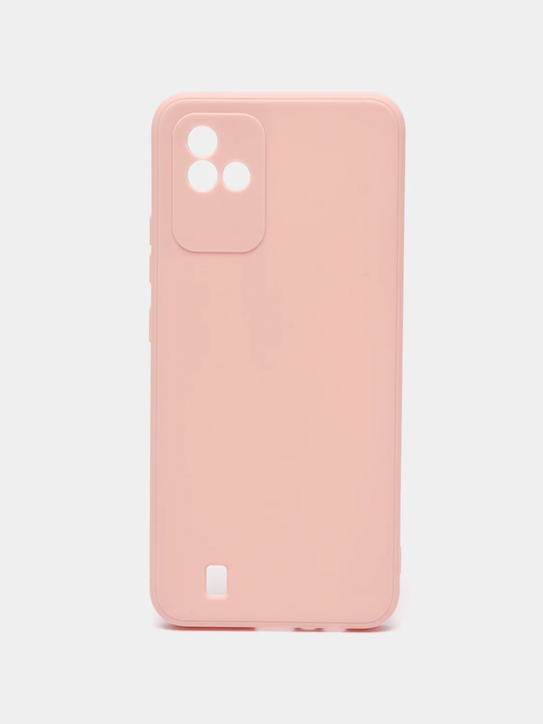 Розовый чехол Realme NARZO 50i / Реалми Нарзо 50 ай, силиконовый