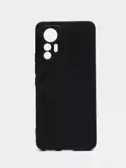 Черный силиконовый чехол для Xiaomi 12 Lite (Сяоми 12 Лайт), прозрачный