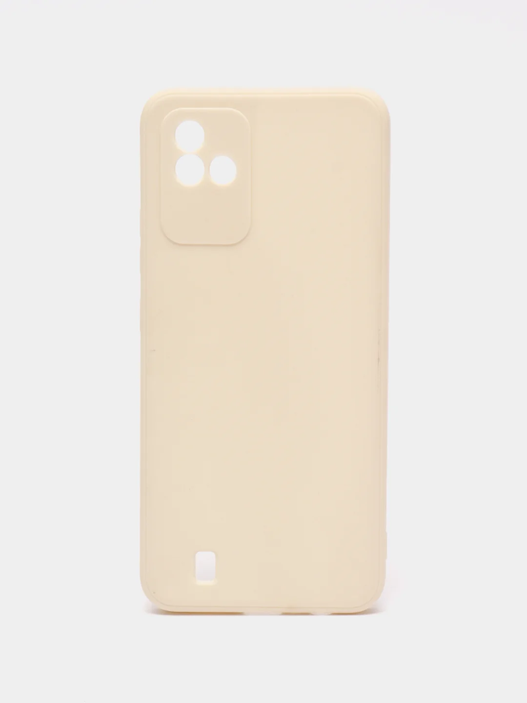 Молочный чехол Realme NARZO 50i / Реалми Нарзо 50 ай, силиконовый