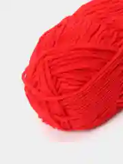 Красный пряжа 100% Мерсеризованный хлопок 50г
