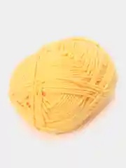 Желтый пряжа 100% Мерсеризованный хлопок 50г