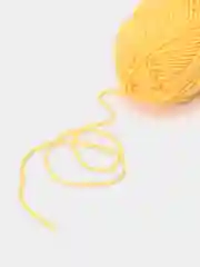 Желтый пряжа 100% Мерсеризованный хлопок 50г