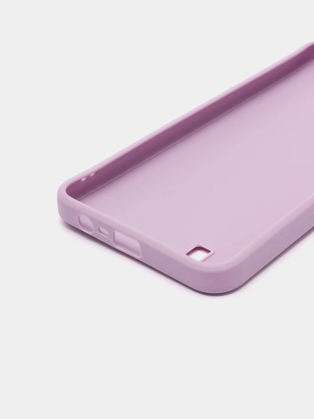 Сиреневый чехол Realme NARZO 50i / Реалми Нарзо 50 ай, силиконовый