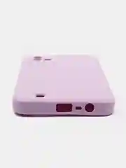 Сиреневый чехол Realme NARZO 50i / Реалми Нарзо 50 ай, силиконовый