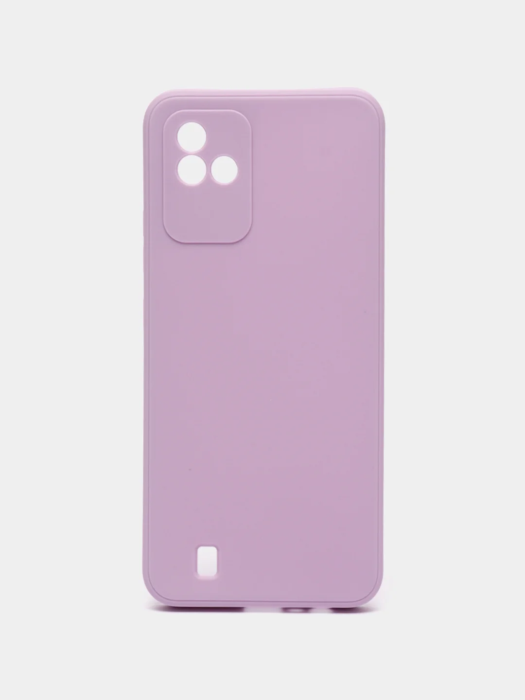 Сиреневый чехол Realme NARZO 50i / Реалми Нарзо 50 ай, силиконовый