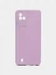 Сиреневый чехол Realme NARZO 50i / Реалми Нарзо 50 ай, силиконовый