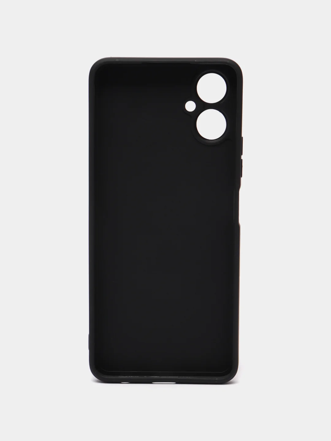 Черный чехол Tecno Camon 19 Neo (Техно Камон 19 Нео), прозрачный и черный с защитой камеры