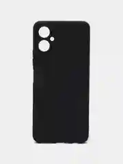 Черный чехол Tecno Camon 19 Neo (Техно Камон 19 Нео), прозрачный и черный с защитой камеры